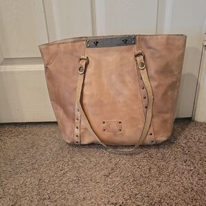 Patricia Nash Light Brown Leather Tote